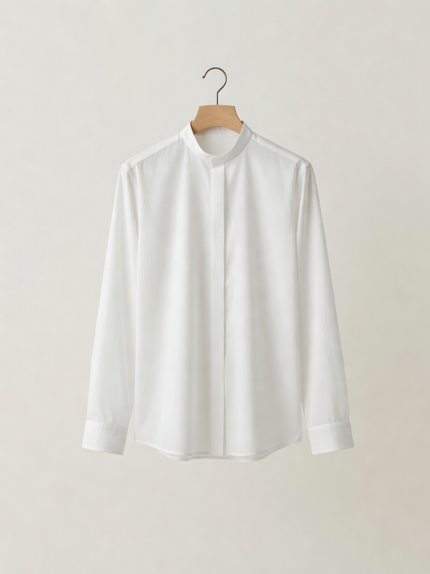Band Collar Shirt