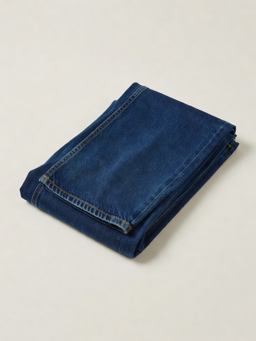 Denim Straight Jeans