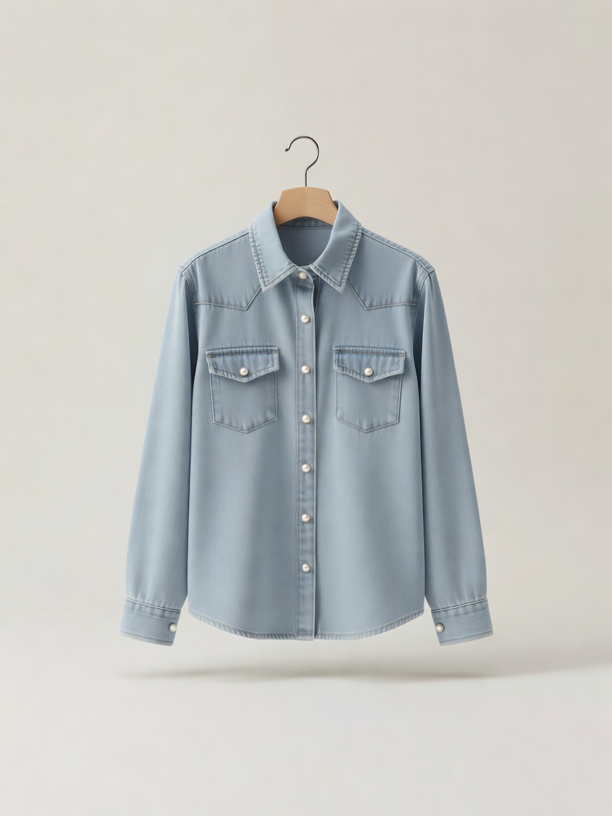 Denim Western Shirt