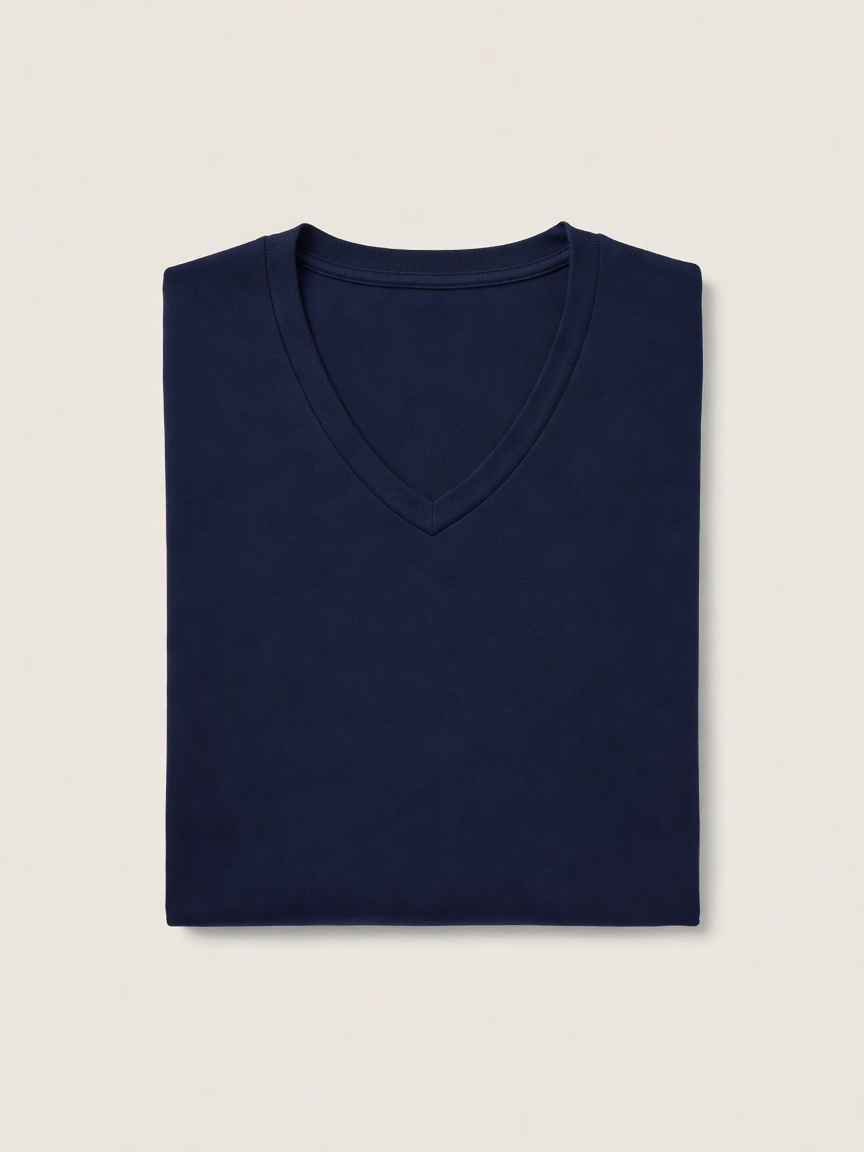 V-Neck Cotton Tee